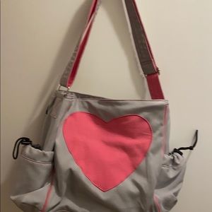 Gently used dantebeatrix heart girl diaper bags!